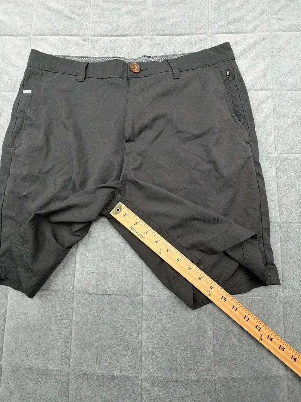 7 Diamonds Men's Black Performance Golf Hybrid Shorts Size 32